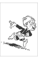 Lucky Luke kleurplaat 55